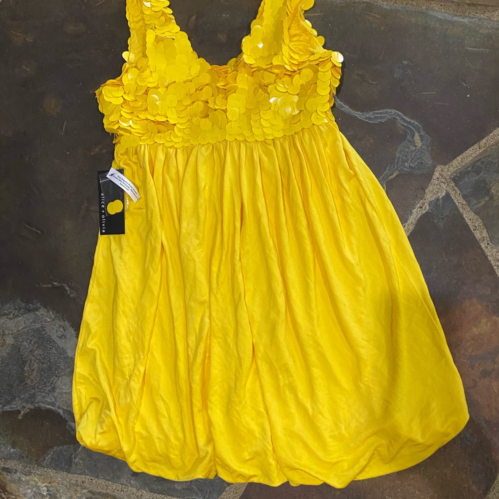 Rare Alice olivia dress babydoll bubble